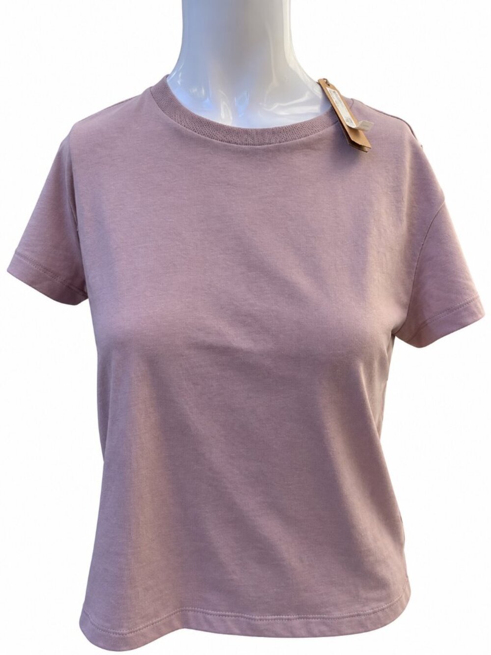SKIMS Relaxed Shrunken T-SHIRT In Fawn. Small